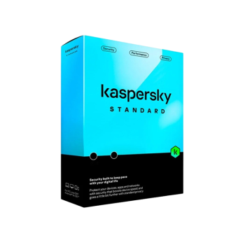 Software Anti-Vírus KASPERSKY Standard 3 Dispostivos (PC) Licença 1 Ano