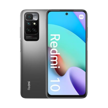 Telemóvel XIAOMI Redmi 10 Carbon Gray  DualSim
 MediaTek Helio G88 / 6,5" FullHD+ / 4Gb RAM / 64Gb ROM / MicroSD / BT5.1 / WiFi  / Câm.Front. 8 Mpx / Câm. Tras. 50+8+2+2 Mpx / Bat. 5000mAh / Android  / Cinza