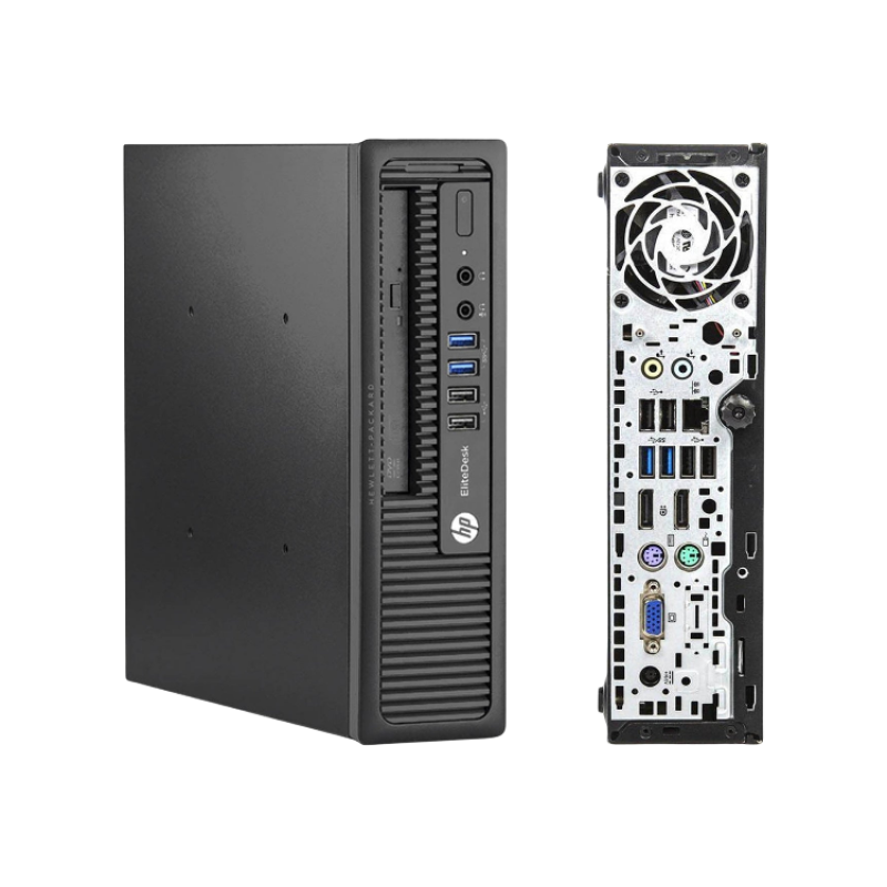 PC HP Elitedesk 800 G1 SFF i5-4570 / DVDRW / Windows Pro - Recondic. 1 ano Garantia