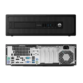 PC HP Elitedesk 800 G1 SFF i5-4570 / DVDRW / Windows Pro - Recondic. 1 ano Garantia